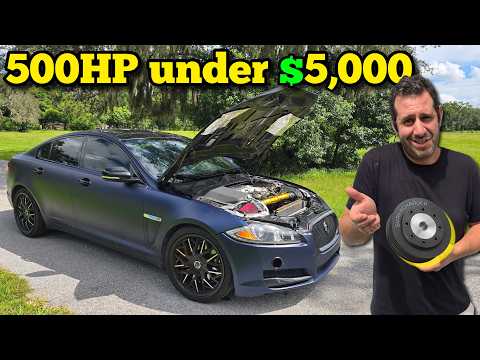 Turning a Junkyard Jaguar into a 500HP Supercharged Sleeper