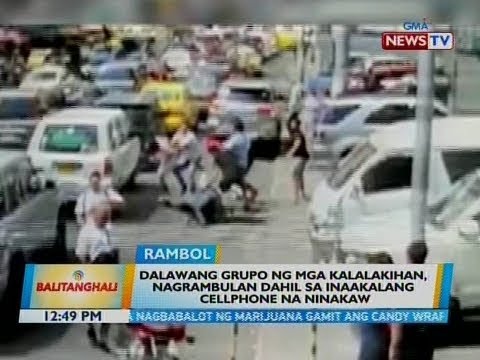 Dalawang Grupo Ng Mga Kalalakihan Nagrambulan Dahil Sa Inaakalang