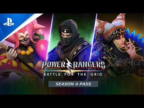 Power Rangers: Battle For The Grid - Season 4 Pass Launch Trailer | PS4