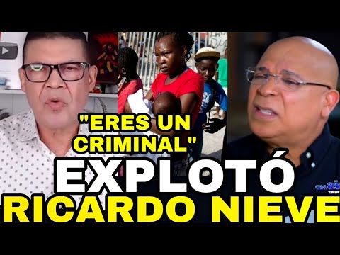 NIEVE ENFURECIDO; ACABÓ CON EL PERIODISTA MARINO ZAPETE DEFENSOR DE LOS HAITIANOS PROINVASIÓN