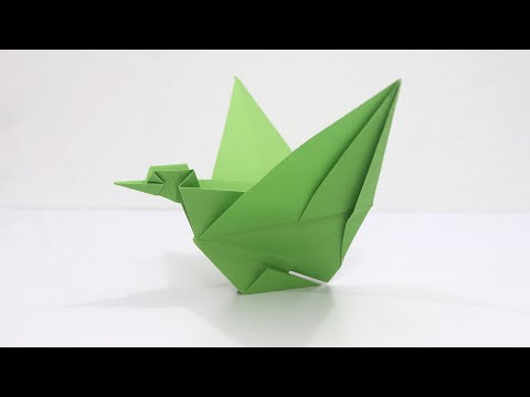 Origami Flapping Goose - Paper flying Goose Origami