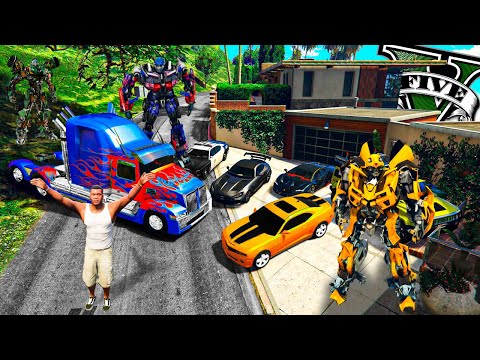CAPTURO a LOS TRANSFORMERS en GTA 5!