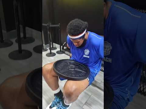 Pharoahe Zaire working out with Coach Tyler at All In Sports
