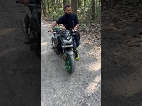 12 lakh ki superbike lene ke baad aisa hoga socha nahi tha 😢 #kawasaki #superbike #viral