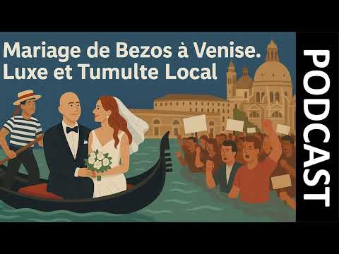 Podcast I Mariage de Bezos à Venise I Luxe et Tumulte Local