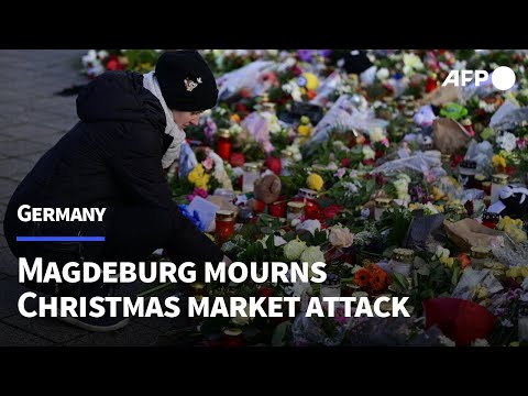 Magdeburg mourns Christmas market attack victims at memorial service | AFP