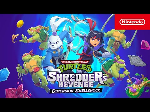 TMNT: Shredder’s Revenge - Dimension Shellshock DLC - Release Date Trailer - Nintendo Switch
