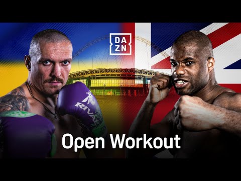 OLEKSANDR USYK VS. DANIEL DUBOIS 2 OPEN WORKOUT LIVESTREAM