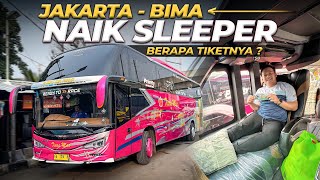 NAIK SLEEPER BUS TERJAUH KEDUA SE-INDONESIA ‼️ Tiara Mas Jakarta Bima #1 
