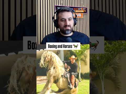 “It’s a big industry, there’s big money around ” 🐎 #boxing #boxingnews #horseracing said