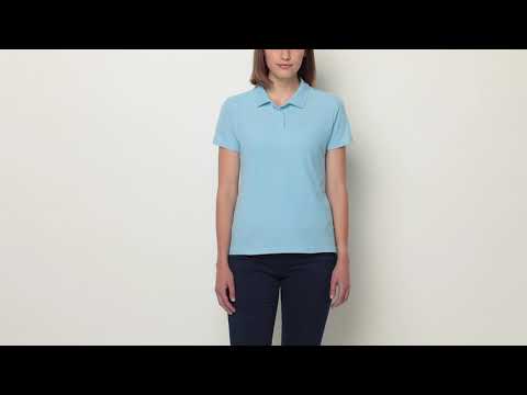 YouTube Russell Ladies Classic Polycot. Polo Russell 9539F