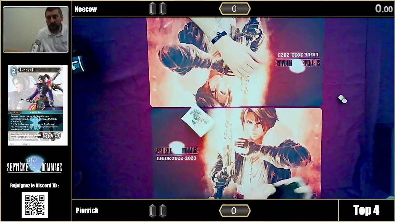 FFTCG - Heart Tournament 2023 - Top 4 - (Ice Thunder/Morze VS FFVI Fire/Ice & Wolsoya)