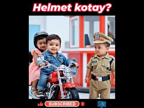 Helmet kotay | Whare are your Helmet |  #viral #trending #cutebaby #viral babu #youtube #shorts