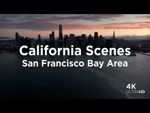 California From Above: San Francisco Aerial Views | 4K Drone Compilation