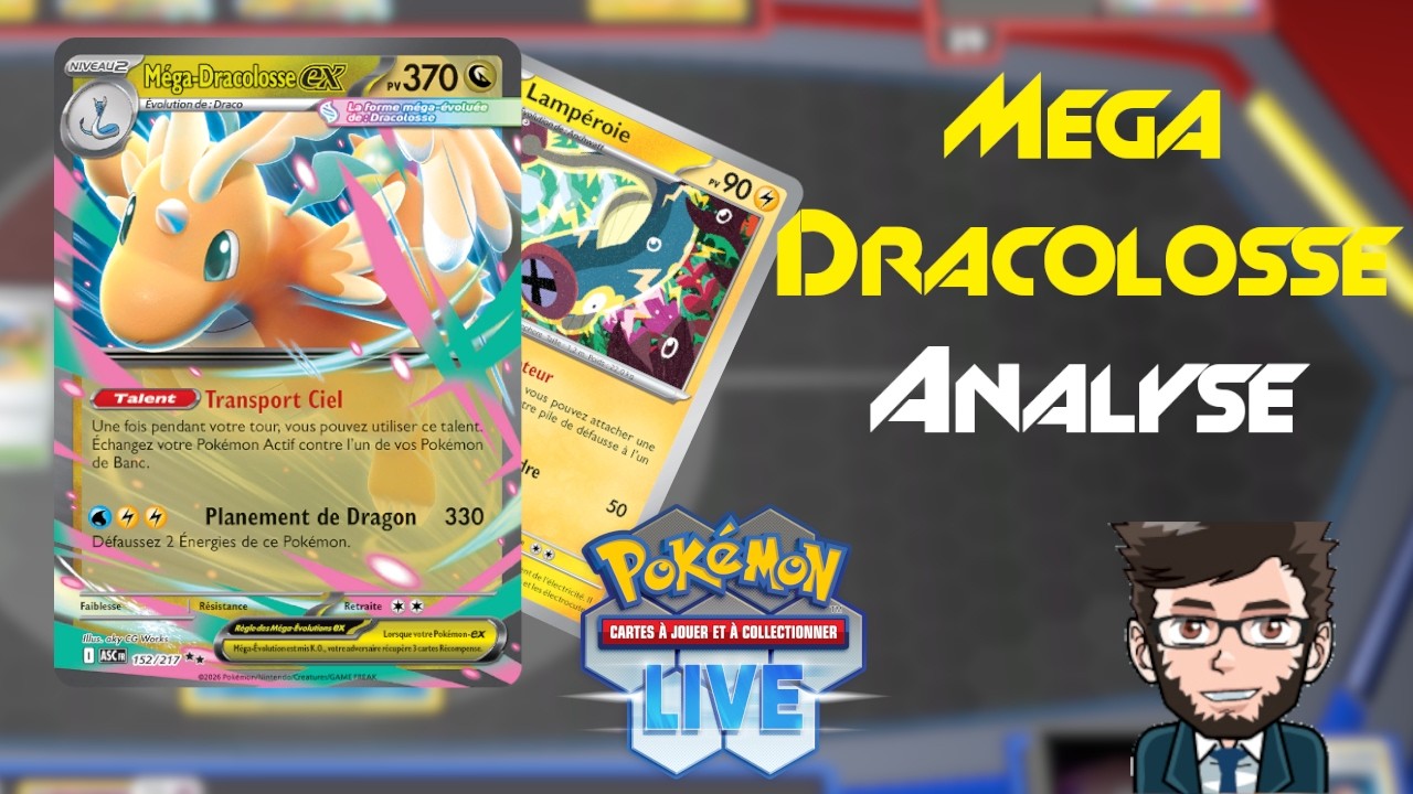 LE DECK LE PLUS ATTENDU - Analyse #201 du deck Méga Dracolosse EX sur Pokémon TCG Live