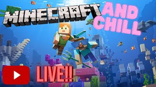 Chilling Playing MINECRAFT