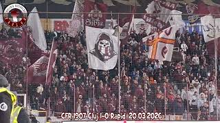 Există astăzi în Giulești cum n-a fost niciodată, un club @ CFR 1907 Cluj - Rapid (1-0) 20.03.2026