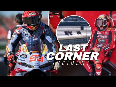 HOT DRAMA!!! The Incident between Marc Márquez and Nicolo Bulega at The Race of Champions Misano