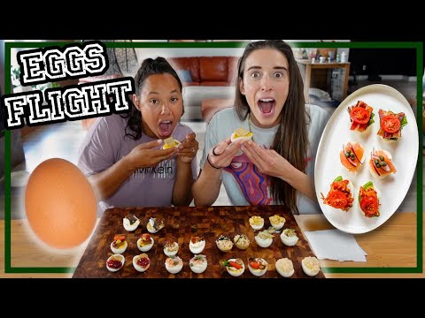 Taste Testing Viral Egg Flights!