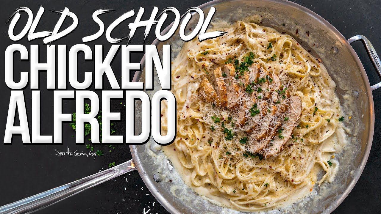 Old school chicken alfredo recipe 4k