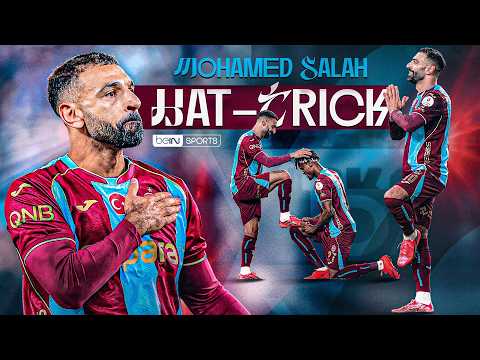 Goal Mohamed Salah For Team Trabzonspor Against Galatasaray minute 80