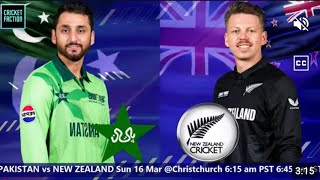 🔴 Live: Pakistan Vs New Zealand T20 16th March 2025