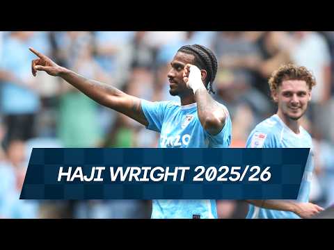 Haji Wright all Goals and Assists from the 2025/26 season