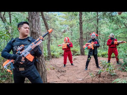 LTT Films : Speed Warrior Silver Flash Nerf Guns Fight Tiger Mask The Greatest Team Battle Ever!