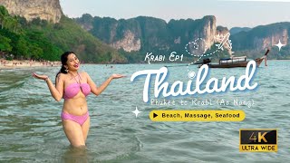 Krabi, Thailand 🇹🇭 - Secret Beaches 🏝️, Massages 💆‍♀️ & Island Hopping! ⛵ | EP 1