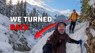 3 Exhausting Days of Hot Tent Camping in Snowy Mountains