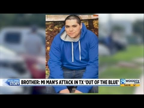 YouTube video thumbnail: Michigan man's Attack on Feds in Texas 'out of the Blue,' Brother Says
