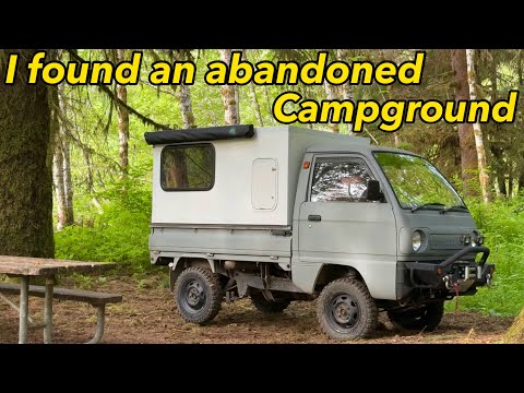 Kei truck 4x4 camping [car camping] #minitruck #keitruck #truckcamping