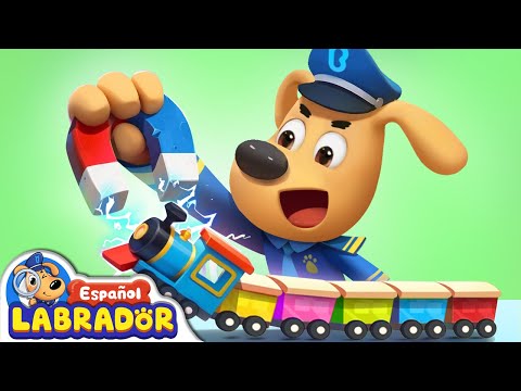 🔍Sheriff Labrador - Monstruo de Bola Magnética 🧲 | Videos para Niños | BabyBus en Español