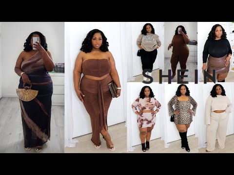 SHEIN Does it Every Time! Browns and Neutrals *plus size* Try on Haul 2025