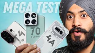 Best Camera Phone Under ₹30,000 | Nothing Phone 4A vs moto Edge 70 Fusion vs vivo T4 Pro