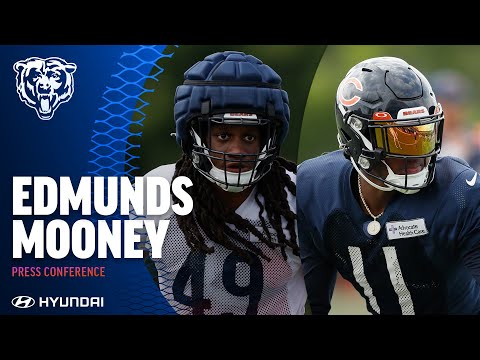 Edmunds and Mooney speak on the dynamic between offense and defense | Chicago Bears video clip