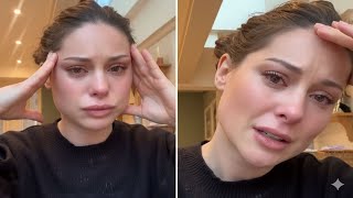 Demoralised Louise Thompson breaks down in tears as she opens up about 'hugely disappointing