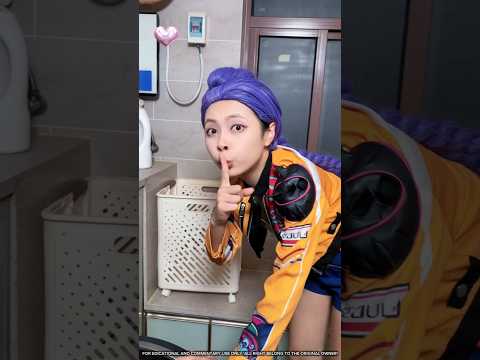 çamaşır makinesine saklandım 😱