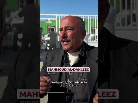 Gaza patients hope to reach Rafah and leave strip for treatment | AJ #shorts