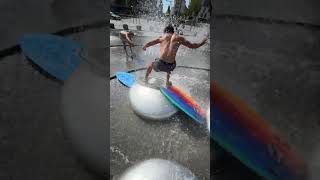 He Shouldn’t Have Tried Surfing in the City