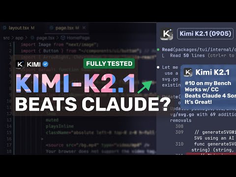 Kimi K2.1 (0905 - Fully Tested): Does this REALLY BEAT Claude 4!?