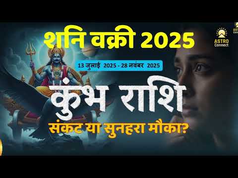 कुंभ राशि: शनि बदल रहे हैं चाल! 138 दिन की अग्निपरीक्षा या सुनहरा मौका? जानें सब कुछ।