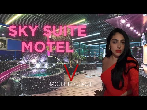 SKY SUITE de VBOUTIQUE 🔥 CDMX🇲🇽 | La habitación de motel MÁS GRANDE que existe