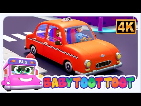 Wheels On The Taxi - Street Vehicle Rhymes & Kids Songs
