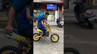 New beginner 😍 #bikelover #minibike