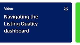 Seller Academy: Navigating the Listing Quality dashboard