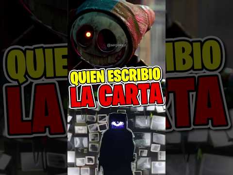 🚨 ¿QUIEN ESCRIBIO la CARTA de POPPY PLAYTIME 1? 🤔 | #poppyplaytimechapter5 #poppyplaytime #shorts