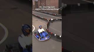 Ich, einen Tag nach meiner Führerscheinprüfung #shorts