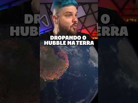 Dropei um SATÉLITE de 11000KG na Terra no universe sandbox