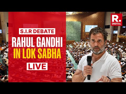 Rahul Gandhi In Lok Sabha LIVE| Debate On Election Reforms | S.I.R.| Parliament | Congress